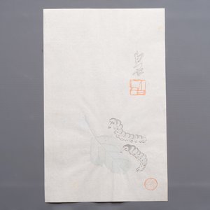 A box containing 24 woodblocks after Qi Baishi and Zhang Daqian, Rong Bao Zhai 荣宝斋 studio, early 20th C. — photo 15