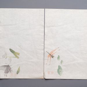 A box containing 24 woodblocks after Qi Baishi and Zhang Daqian, Rong Bao Zhai 荣宝斋 studio, early 20th C. — photo 21