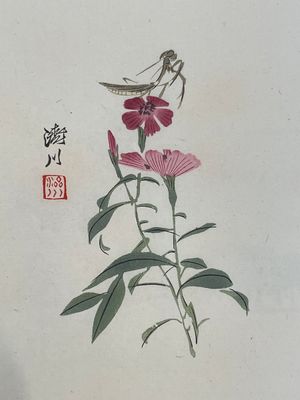 A box with two albums containing 200 woodblocks, 48 of which after Qi Baishi and 38 after Zhang Daqian, Rong Bao Zhai studio, Beijing, 1955 — foto 23
