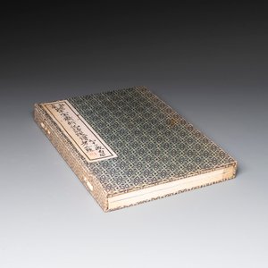A box with two albums containing 200 woodblocks, 48 of which after Qi Baishi and 38 after Zhang Daqian, Rong Bao Zhai studio, Beijing, 1955 — foto 3