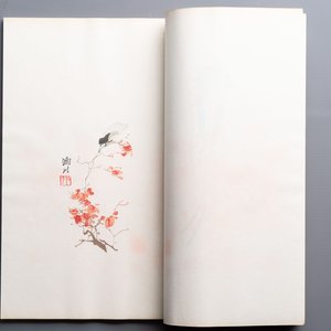 A box with two albums containing 80 woodblocks, 32 of which after Qi Baishi, Rong Bao Zhai studio, Beijing, 1955 — photo 19