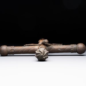 A brass processional cross with corpus Christi, Spain or France, 15th C. — 照片 5