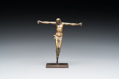 A bronze Corpus Christi, probably Flanders, 1st half 16th C.