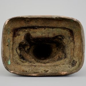 A bronze figure of Samanthabadra, inlaid with semi-precious stones, Ming Dynasty — photo 7
