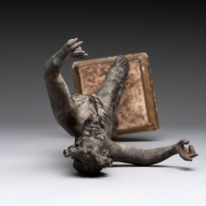 A bronze 'Grand Tour' figure of 'The Dancing Faun of Pompeii', Italy, 19th C. — photo 7