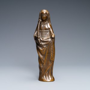 A bronze Madonna luster ornament, Flanders, 16th C. — photo 2