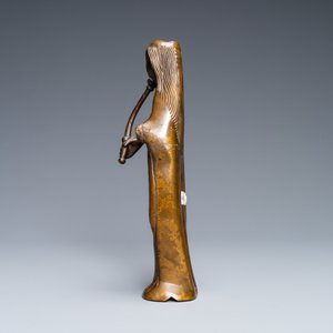 A bronze Madonna luster ornament, Flanders, 16th C. — photo 3
