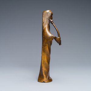 A bronze Madonna luster ornament, Flanders, 16th C. — photo 5