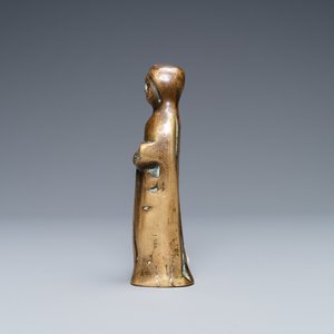 A bronze Madonna luster ornament, Flanders, 16th C. — 照片 3