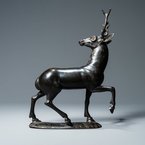 A bronze model of a stag, The Netherlands, 16th C. — 照片 5
