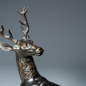 A bronze model of a stag, The Netherlands, 16th C. — 照片 10
