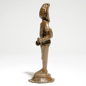 A bronze pilgrimage figure, Northern India, 10-12th C. — 照片 5