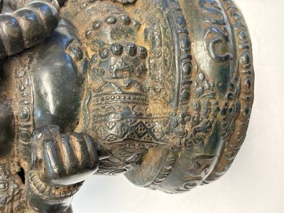 A bronze sculpture of Ganesh, 20th C. — photo 11