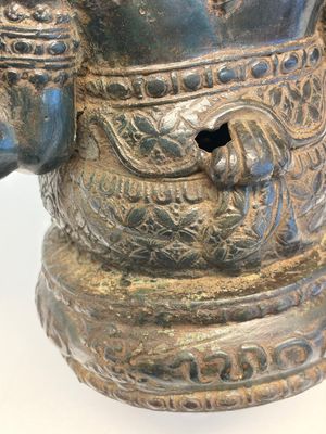 A bronze sculpture of Ganesh, 20th C. — photo 19