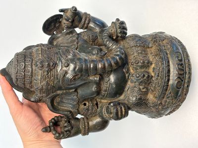 A bronze sculpture of Ganesh, 20th C. — photo 2