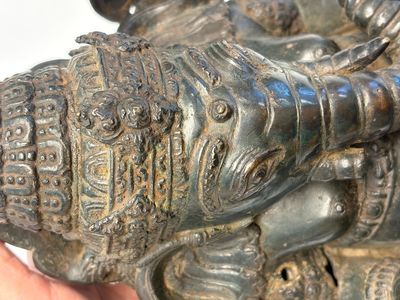 A bronze sculpture of Ganesh, 20th C. — photo 4