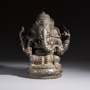 A bronze sculpture of Ganesh, 20th C. — photo 2