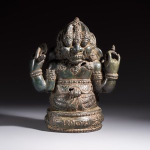 A bronze sculpture of Ganesh, 20th C. — photo 4