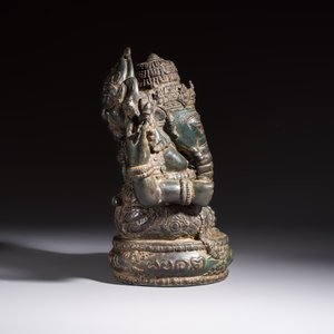 A bronze sculpture of Ganesh, 20th C. — photo 5