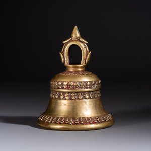 A bronze temple bell or Ghanta, Tibet or Nepal, 18/19th C. — foto 3