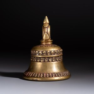 A bronze temple bell or Ghanta, Tibet or Nepal, 18/19th C. — foto 4