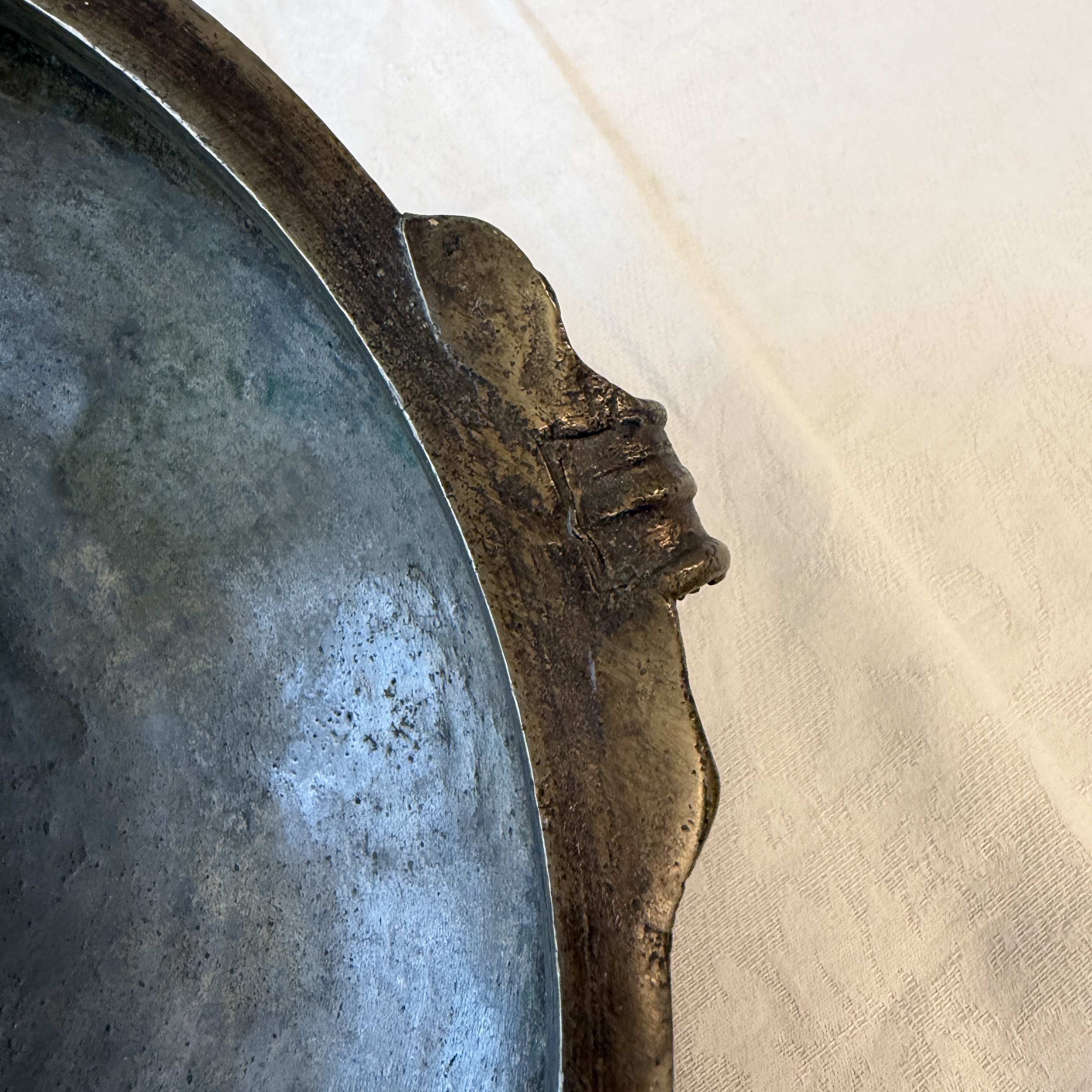 A bronze temple bowl or 'Urli' — photo 5