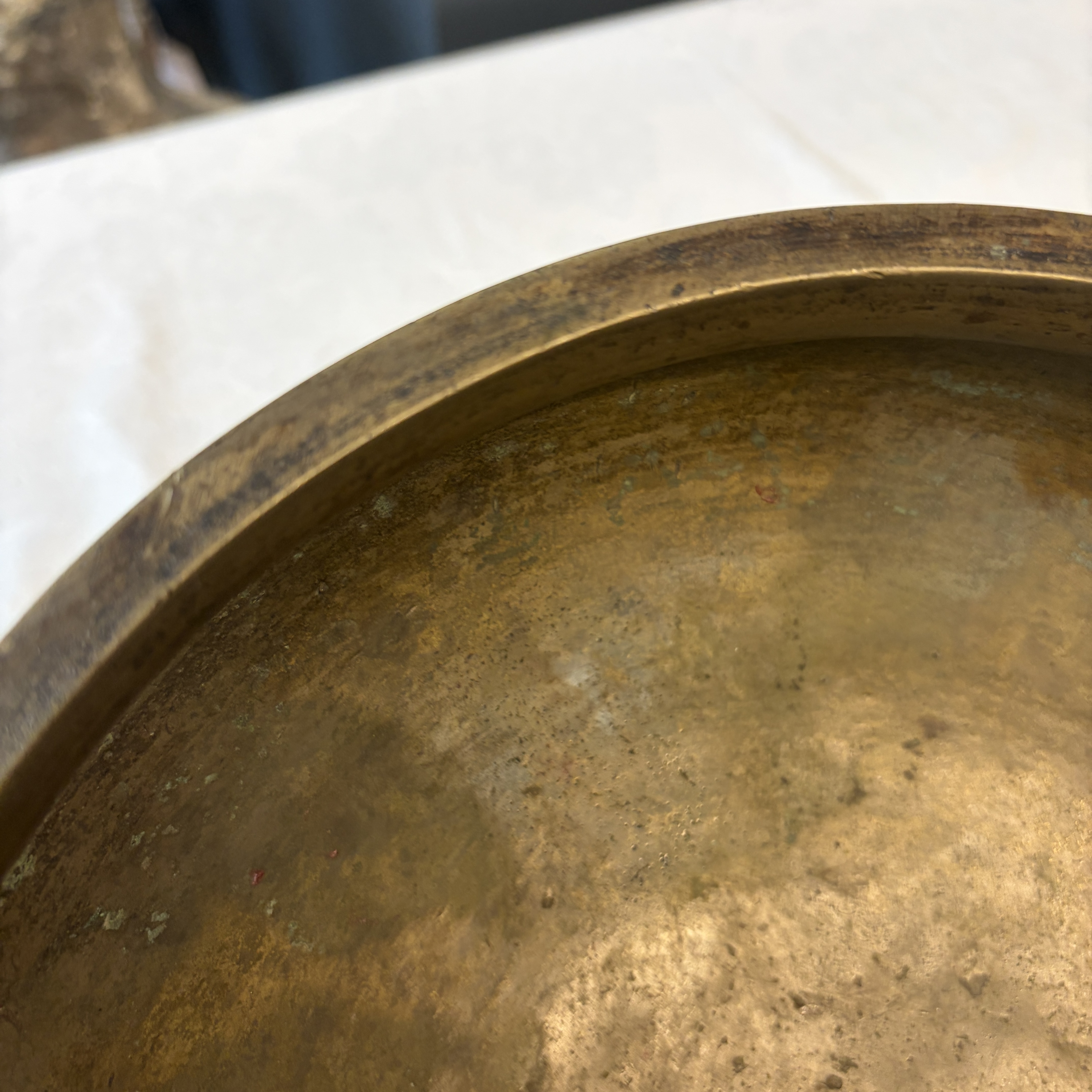 A bronze temple bowl or 'Urli' — photo 8