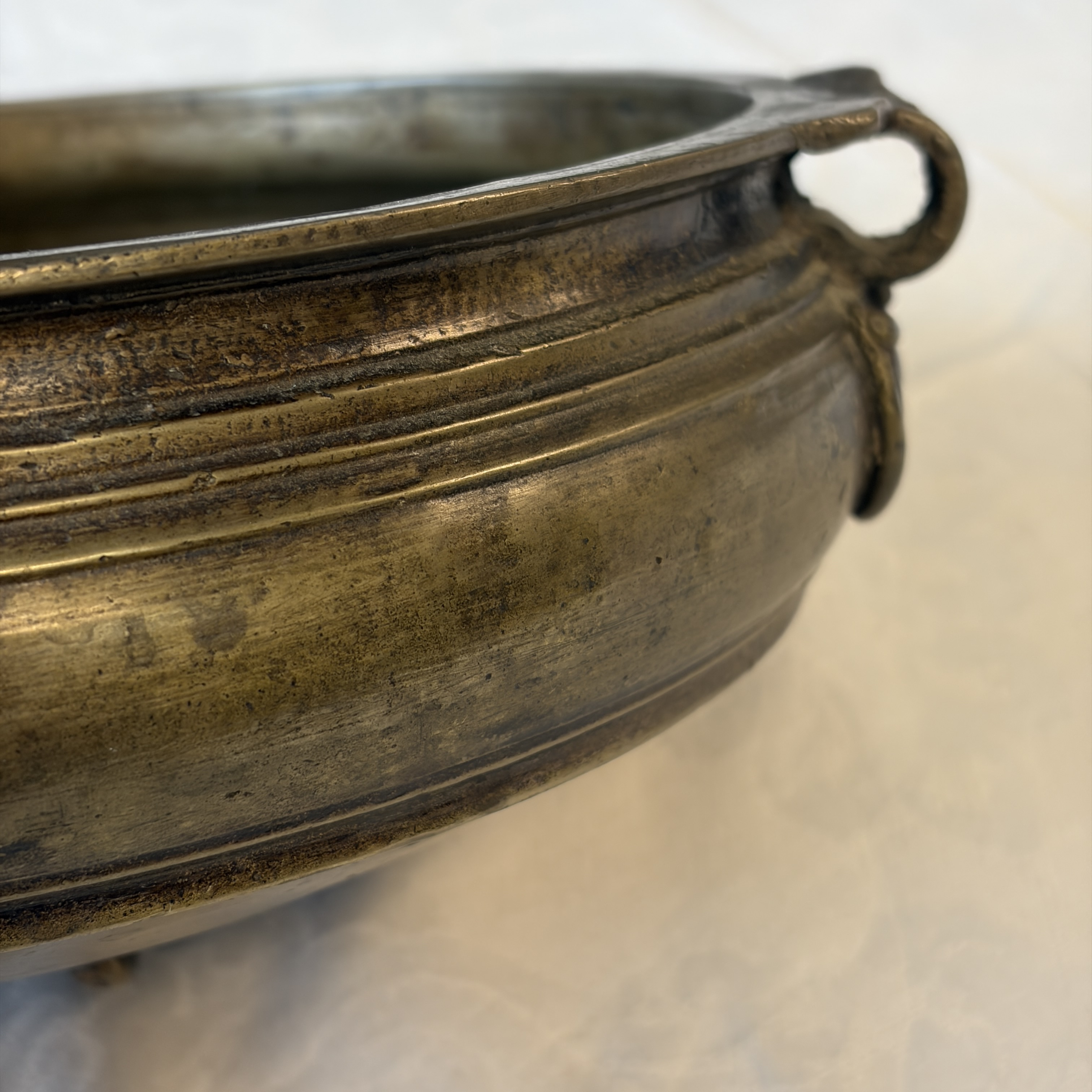 A bronze temple bowl or 'Urli' — photo 18