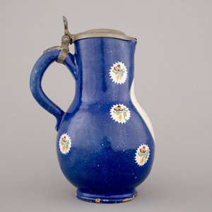 A Brussels faience pewter-mounted jug, 18th C. — 照片 4