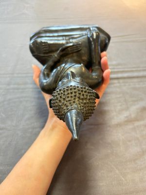 A Burmese bronze Buddha, 17/18th C. — 照片 5