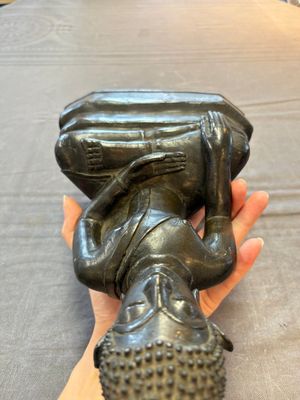 A Burmese bronze Buddha, 17/18th C. — 照片 6