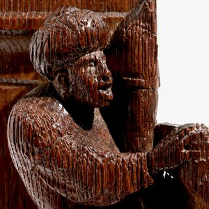 A bystander, retable fragment, oak, Antwerp, 16th C. — 照片 8