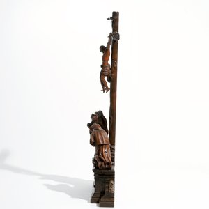 A calvary group, boxwood and walnut, circle of Walter Pompe, Antwerp, 18th C. — 照片 3