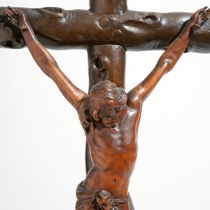 A calvary group, boxwood and walnut, circle of Walter Pompe, Antwerp, 18th C. — 照片 6