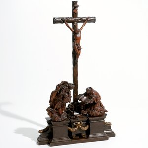 A calvary group, boxwood and walnut, circle of Walter Pompe, Antwerp, 18th C. — 照片 7