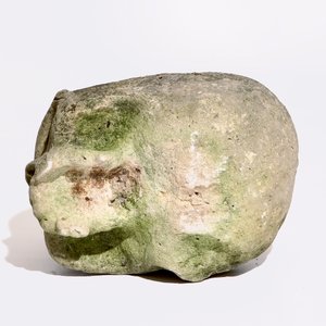 A carved limestone model of a skull or Memento Mori, 16th C. — photo 6
