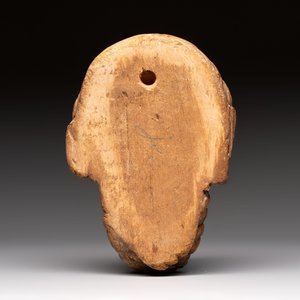 A carved limewood bearded male head, Germany, 18th C. — photo 3