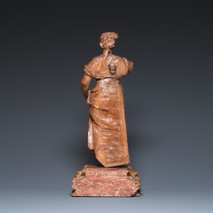 A carved oak sculpture of St. John of Calvary, Flanders, 16th C. — photo 4
