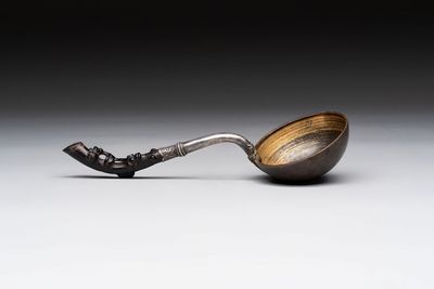 A ceremonial opium spoon, Laos/Vietnam, early 19th C.