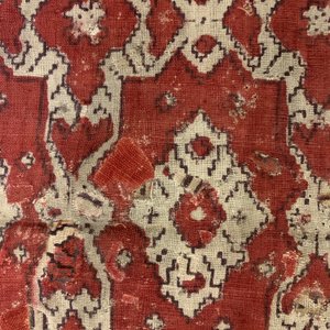 A ceremonial patola ikat sari for the Indonesian market with East India Company-stamps, Gujarat, India, 17th C. — photo 17