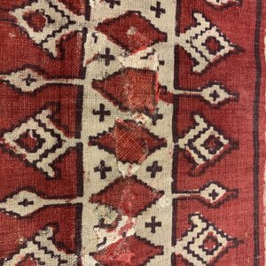 A ceremonial patola ikat sari for the Indonesian market with East India Company-stamps, Gujarat, India, 17th C. — photo 22