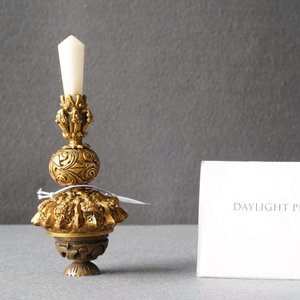 A Chinese agate and crystal-embellished gilt bronze Mandarin hat finial, 18th C. — photo 8