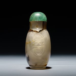 A Chinese agate snuff bottle, 18/19th C. — 照片 2