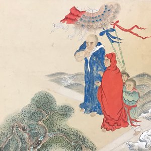 A Chinese album of drawings, 19/20th C. — photo 8