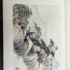A Chinese album of watercolor drawings and calligraphy, 19/20th C. — photo 9