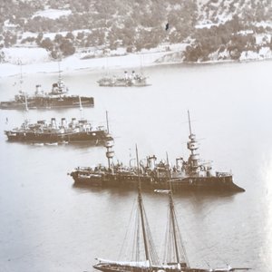 A Chinese album with nine silver gelatin albumen photos of a.o. the Shanghai Bund, dated 1899 — 照片 20