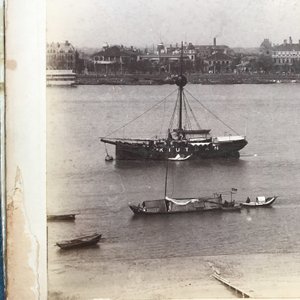 A Chinese album with nine silver gelatin albumen photos of a.o. the Shanghai Bund, dated 1899 — 照片 22