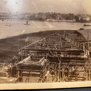 A Chinese album with nine silver gelatin albumen photos of a.o. the Shanghai Bund, dated 1899 — 照片 65