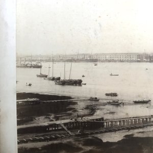 A Chinese album with nine silver gelatin albumen photos of a.o. the Shanghai Bund, dated 1899 — 照片 7