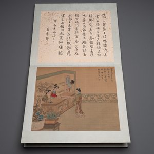 A Chinese album with various figural paintings and calligraphy, signed Wu Shan 吴珊, dated 1904 — 照片 14